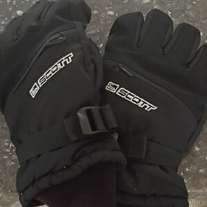 Scott Womens Insulated Black Ski Gloves